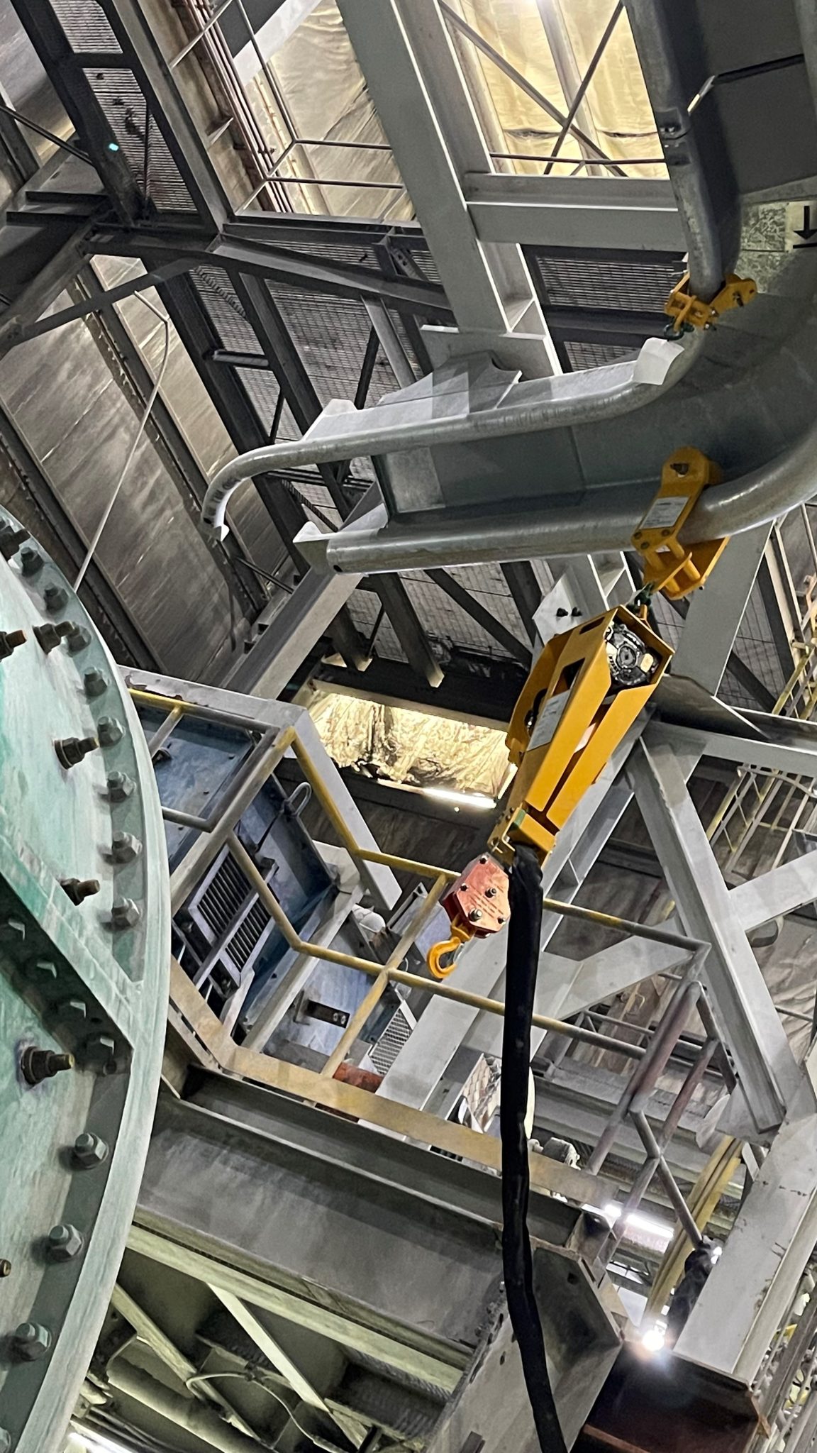 Pogo Mine Monorail Project SteelFab